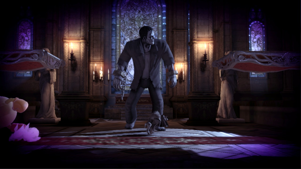 File:The Creature & Flea Man Dracula's Castle.jpg - SmashWiki, the ...
