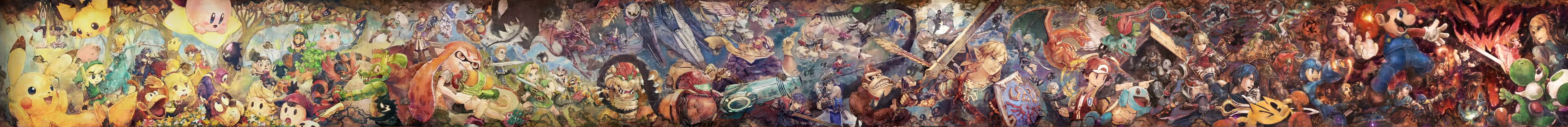 FileSSBU Classic Mode Difficulty Mural Full.jpg SmashWiki, the Super