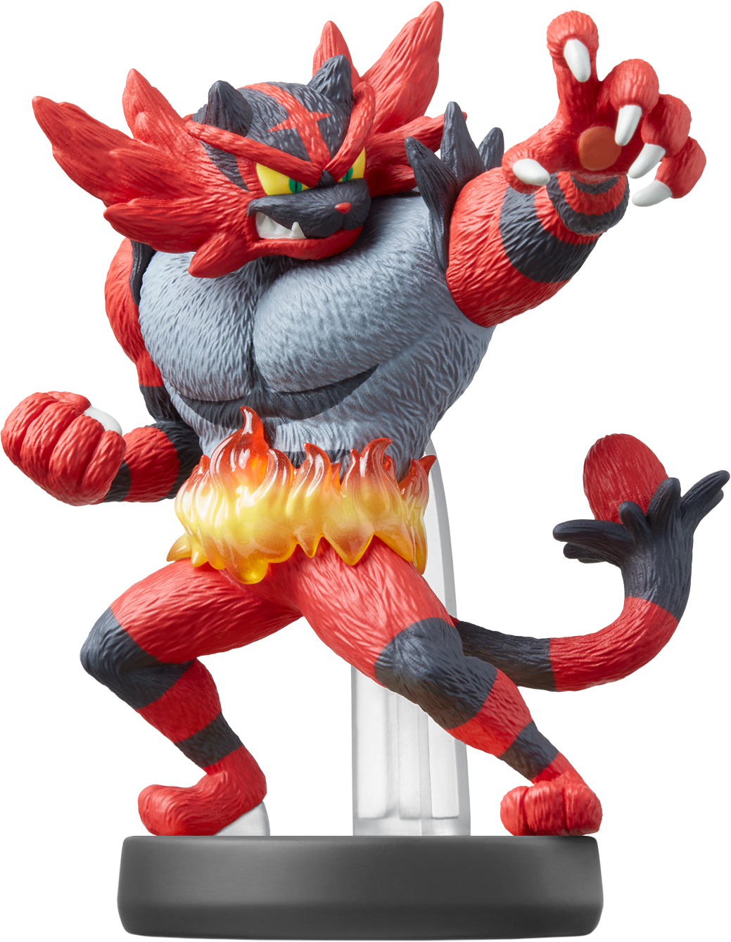 File:Incineroar amiibo.png - SmashWiki, the Super Smash Bros. wiki