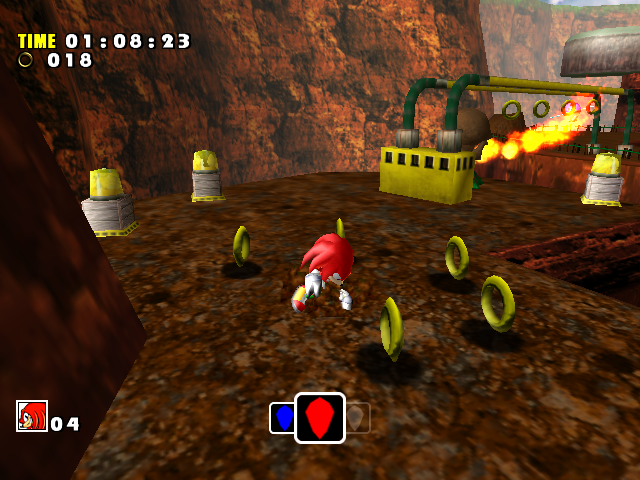 File:KnucklesDiggingSA.png - SmashWiki, the Super Smash Bros. wiki