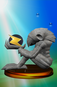 Chozo Statue Trophy.png