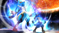SSB4-Wii U Congratulations Classic Lucario.png