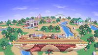 SSBU - Smashville at dawn.jpg