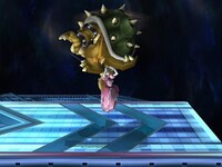 Peach up throw Brawl.jpg