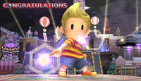 Lucas Congratulations Screen All-Star Brawl.png