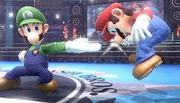 Luigi Forward smash SSB4.png