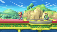 Toon Link Neutral B SSBU.gif