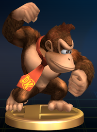 Donkey Kong - Brawl Trophy.png