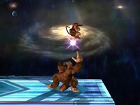 Donkey Kong up throw Brawl.jpg