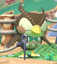 Blathers asleep Town and City.jpg