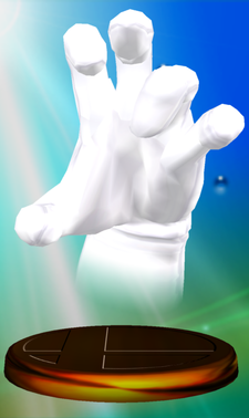 225px-Crazy_Hand_Melee_Trophy.png