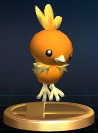 Torchic - Brawl Trophy.png