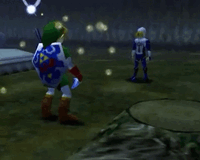 Sheik Vanish (Ocarina of Time).gif
