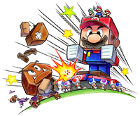SSBU spirit Papercraft Mario.png