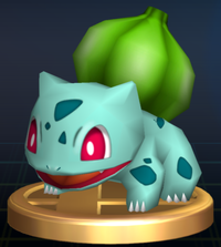 Bulbasaur - Brawl Trophy.png