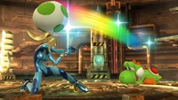 SSB4 - Yoshi and Samus.jpg