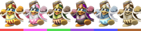 King Dedede Palette (SSBB).png