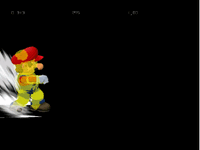 MarioFireballHitboxesSSBM.gif