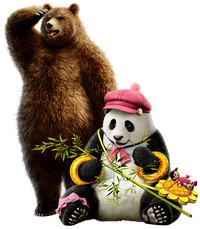 SSBU spirit Kuma & Panda.png