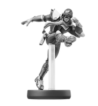 Captain Falcon amiibo grey.png