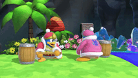 King Dedede Down B SSBU.gif