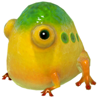 SSBU spirit Yellow Wollywog.png