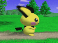 Pichu Idle Pose Melee 2.gif