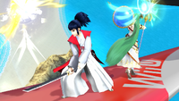 SSB4-WiiU - Takamaru and Palutena.png