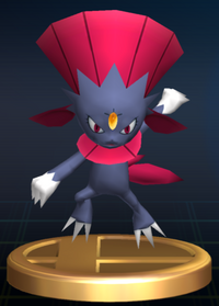 Weavile - Brawl Trophy.png