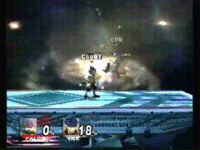SSBB Falco Chaingrab Meteor.gif