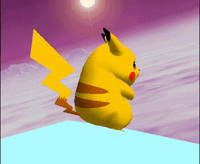 Pikachu Idle Pose Melee.gif