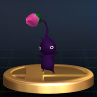 Purple Pikmin - Brawl Trophy.png